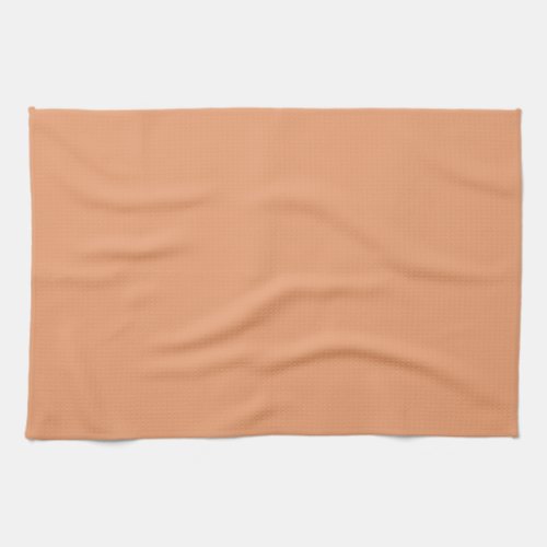 Crushed Apricots Solid  Kitchen Towel