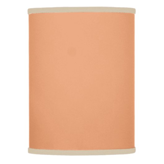 Crushed Apricots Solid  Lamp Shade (Front)