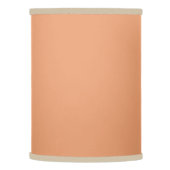 Crushed Apricots Solid  Lamp Shade (Left)