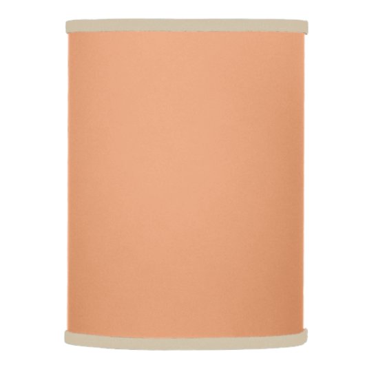Crushed Apricots Solid  Lamp Shade (Right)