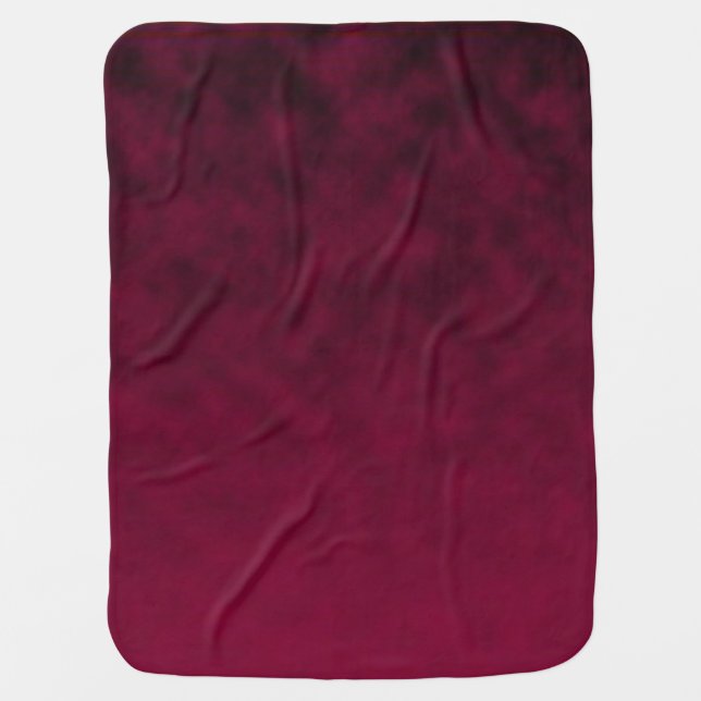 Crushed Bloom Baby Blanket (Front)
