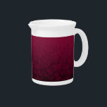 Crushed Bloom Beverage Pitcher<br><div class="desc">Crushed Bloom sounds like a slow, minor-key ballad pressed deep into velvet shadow. The music moves in hushed pulses, built from low strings, muted piano, and distant reverb that feels almost bruised by emotion. The deep crimson tone reads as sustained notes held just a little too long, where beauty and...</div>