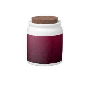 Crushed Bloom Candy Jar