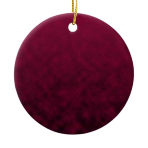 Crushed Bloom Ceramic Ornament