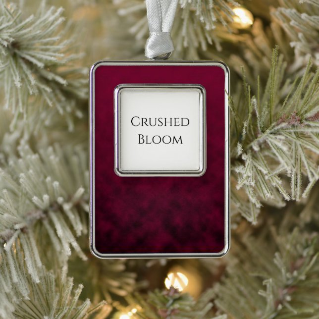 Crushed Bloom Christmas Ornament (Tree)