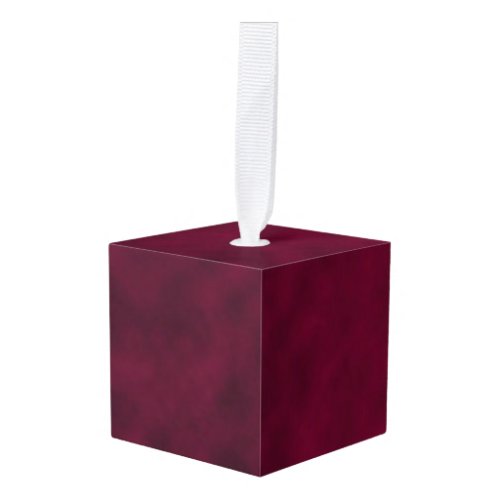 Crushed Bloom Cube Ornament