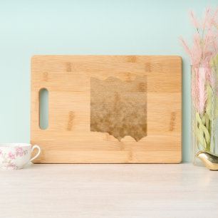 Crushed Bloom Engraved Cutting Board