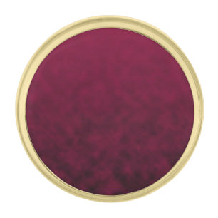 Crushed Bloom Gold Finish Lapel Pin