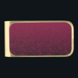 Crushed Bloom Gold Finish Money Clip<br><div class="desc">Carry your essentials with the intensity of a slow-burning track using the Crushed Bloom money clip. Set in a warm gold finish, the deep crimson and shadowed magenta gradient feels like a rich, layered composition, bold, expressive, and full of emotional depth. It captures the essence of a powerful chorus held...</div>
