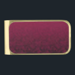 Crushed Bloom Gold Finish Money Clip<br><div class="desc">Carry your essentials with the intensity of a slow-burning track using the Crushed Bloom money clip. Set in a warm gold finish, the deep crimson and shadowed magenta gradient feels like a rich, layered composition, bold, expressive, and full of emotional depth. It captures the essence of a powerful chorus held...</div>