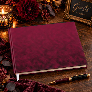 Crushed Bloom Guest Book