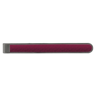 Crushed Bloom Gunmetal Finish Tie Bar