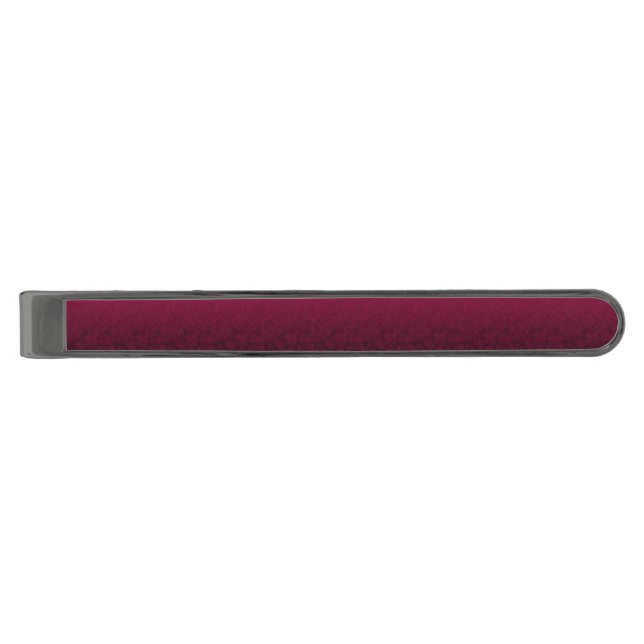 Crushed Bloom Gunmetal Finish Tie Bar (Front)