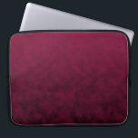 Crushed Bloom Laptop Sleeve<br><div class="desc">Crushed Bloom sounds like a slow, minor-key ballad pressed deep into velvet shadow. The music moves in hushed pulses, built from low strings, muted piano, and distant reverb that feels almost bruised by emotion. The deep crimson tone reads as sustained notes held just a little too long, where beauty and...</div>
