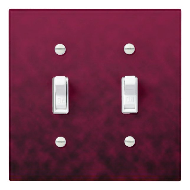 Crushed Bloom Light Switch Cover (In Situ)