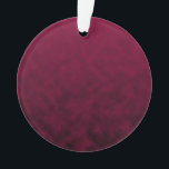 Crushed Bloom Ornament<br><div class="desc">Crushed Bloom sounds like a slow, minor-key ballad pressed deep into velvet shadow. The music moves in hushed pulses, built from low strings, muted piano, and distant reverb that feels almost bruised by emotion. The deep crimson tone reads as sustained notes held just a little too long, where beauty and...</div>