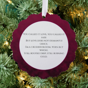 Crushed Bloom Ornament Card