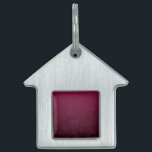 Crushed Bloom Pet ID Tag<br><div class="desc">Crushed Bloom sounds like a slow, minor-key ballad pressed deep into velvet shadow. The music moves in hushed pulses, built from low strings, muted piano, and distant reverb that feels almost bruised by emotion. The deep crimson tone reads as sustained notes held just a little too long, where beauty and...</div>