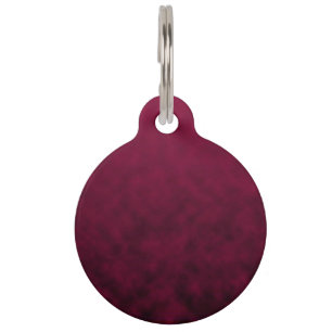 Crushed Bloom Pet ID Tag