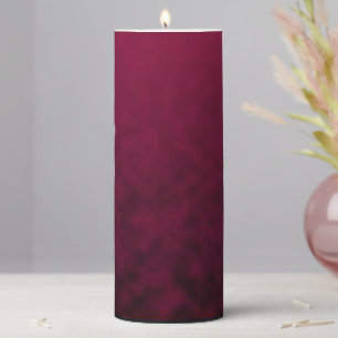 Crushed Bloom Pillar Candle