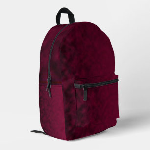 Crushed Bloom Printed Backpack