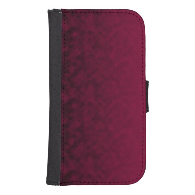 Crushed Bloom Samsung Galaxy Wallet Case (Front)
