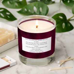 Crushed Bloom Scented Candle