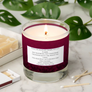Crushed Bloom Scented Candle