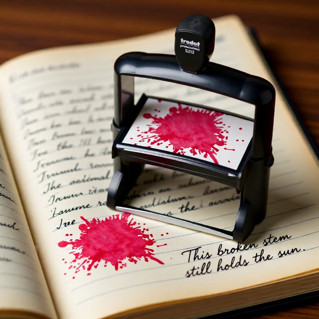 Crushed Bloom Self-inking Stamp (Creator Uploaded)