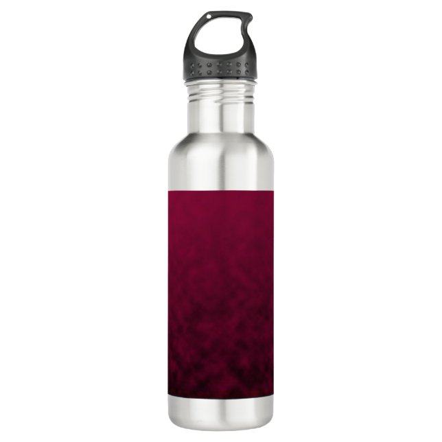 Crushed Bloom Stainless Steel Water Bottle (Front)