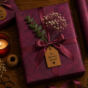 Crushed Bloom Wrapping Paper Sheets