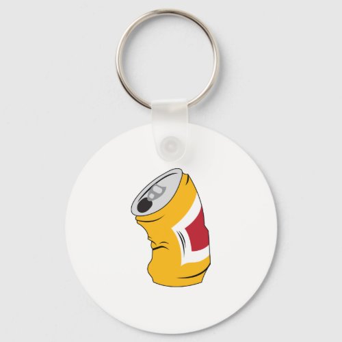 Crushed Can Keychain