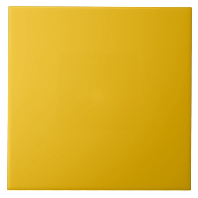 Crushed Curry Yellow Ceramic Tile. Tile (Front)