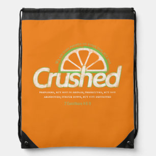 Crushed Drawstring Bag