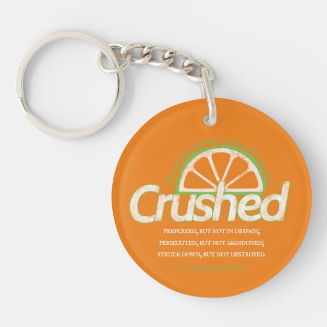 Crushed Keychain (Front)