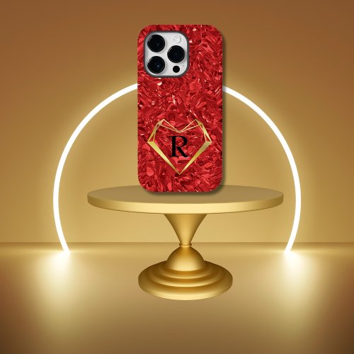 Crushed Red Ruby Gems   Case_Mate iPhone 14 Pro Case