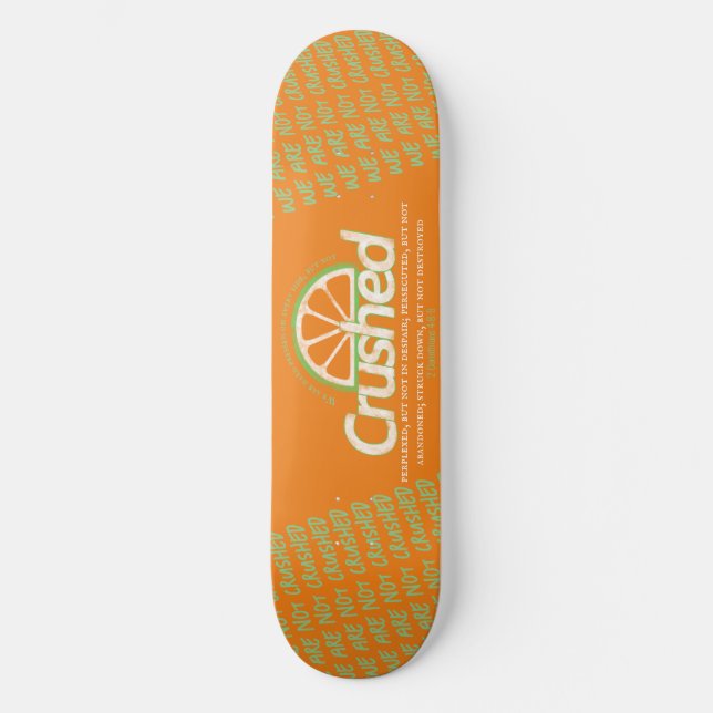 Crushed Skateboard (Front)