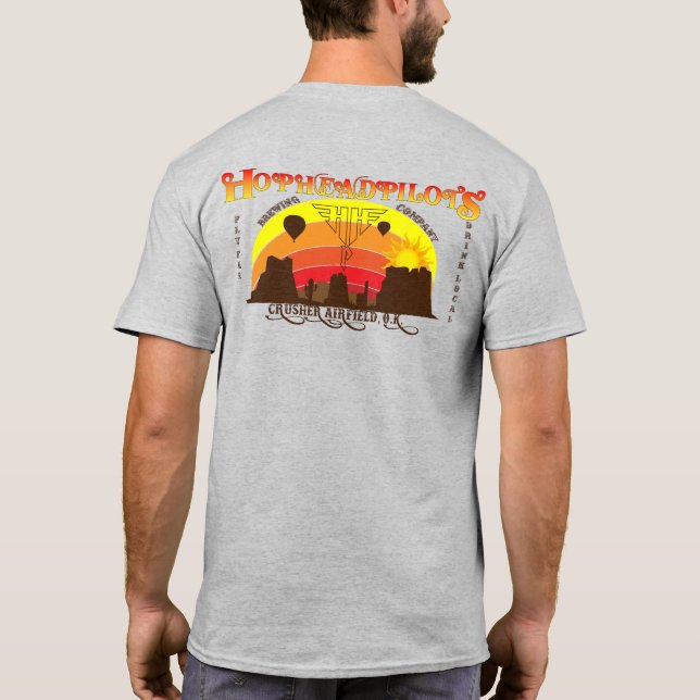 Crusher Airfield, OK T-Shirt (Back)