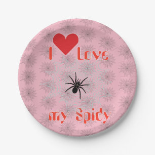 Crusher in the net with droplets like pearls paper plates