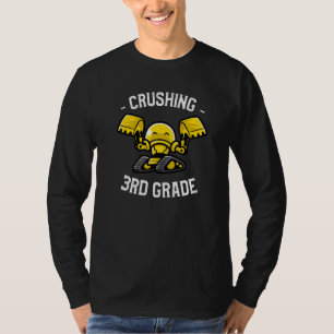 Crushing 3rd Grade Elementary School Teacher & St T-Shirt
