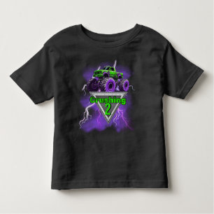 Crushing "Any Age" Monster Truck Birthday T-Shirt