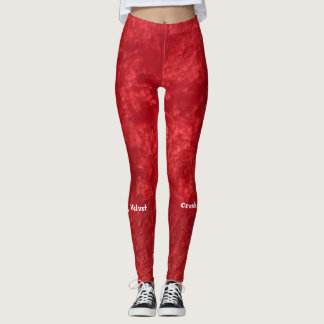 Crushing Velvet Leggins Leggings