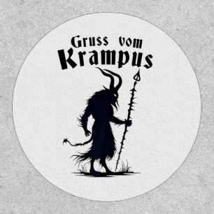 Cruss Vom Krampus Christmas Xmas Devil Spooky Patch