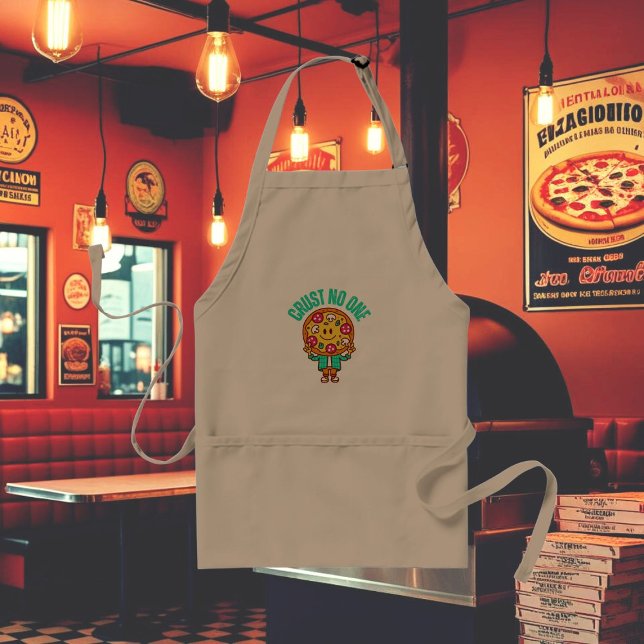  Crust No One – Sass & Slice Pizza  Adult Apron (Creator Uploaded)