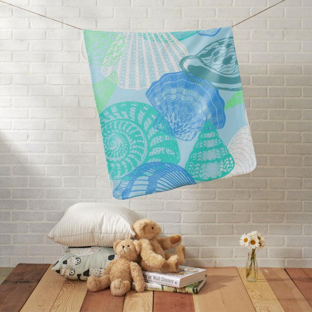 Crustacea Baby Blanket (In Situ)