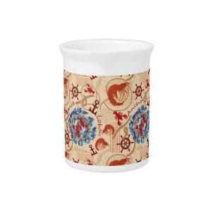 Crustacean core design beverage pitcher