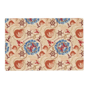 Crustacean core design placemat