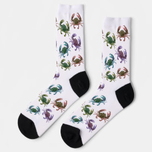 Crustacean Crab Crustaceancore Sea Ocean Socks