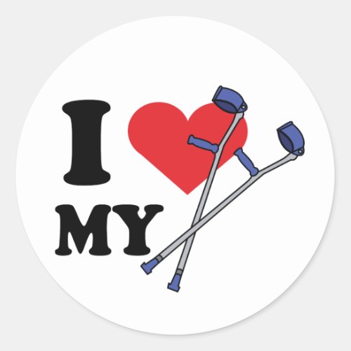 Crutch Love Stickers