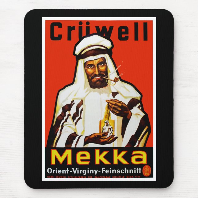 Cruwell Mekka Tobacco Mouse Pad (Front)